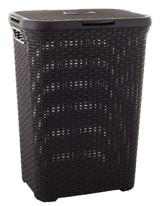 CURVER STYLE RATTAN 30460 Koš na prádlo 60 l hnědý CURVER