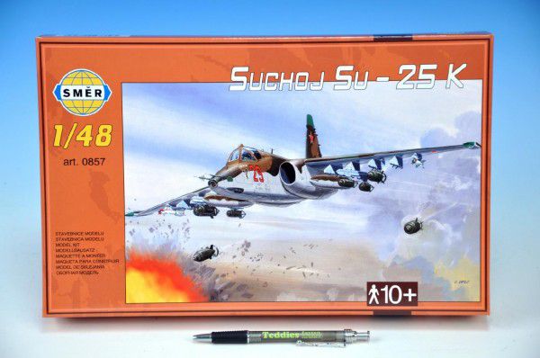 Směr Model Suchoj SU-25 K v krabici 35x22x5cm 1:48 Teddies