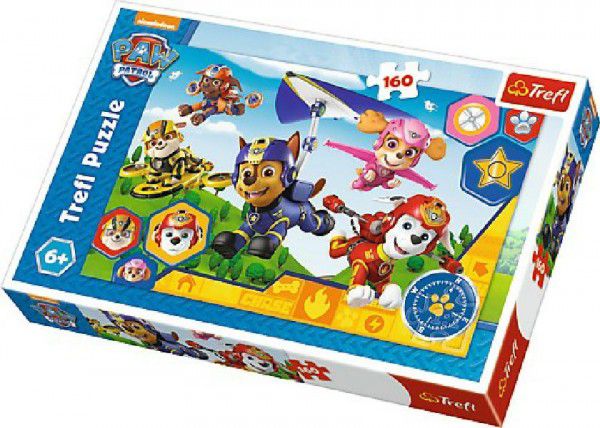 Trefl Paw Patrol Tlapková patrola 160 dílků Teddies