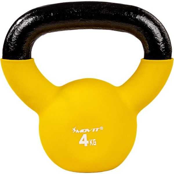 MOVIT 63640 Kettlebell činka - 4 kg MOVIT