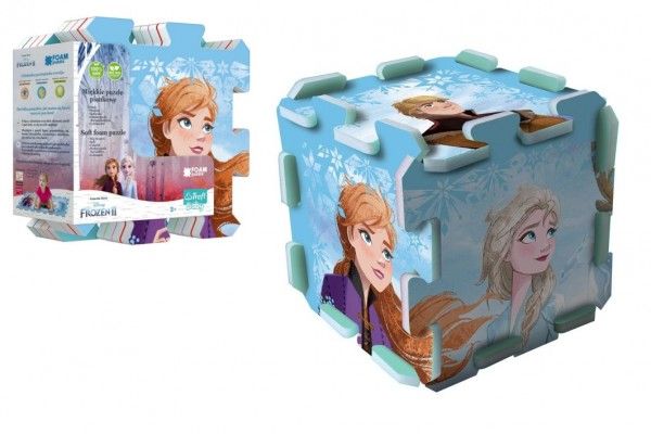 Pěnové puzzle Ledové království 2/Frozen 2 118x60cm 8ks v sáčku Teddies