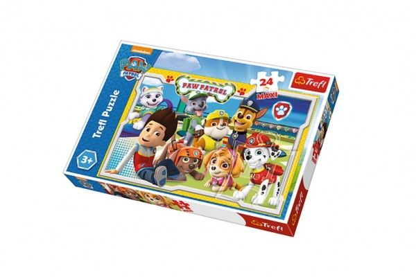 Trefl Paw Patrol Tlapková patrola 14287 24 dílků Teddies