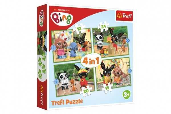 Teddies Puzzle Zajíček Bing