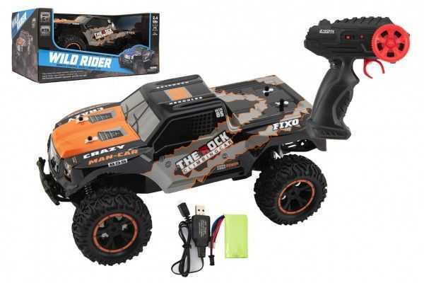 Auto RC terénní oranžové 39cm plast 2