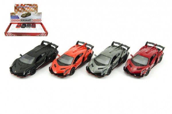 Kinsmart Auto LAMBORGHINI VENENO kov PB 13cm 1:36 Teddies