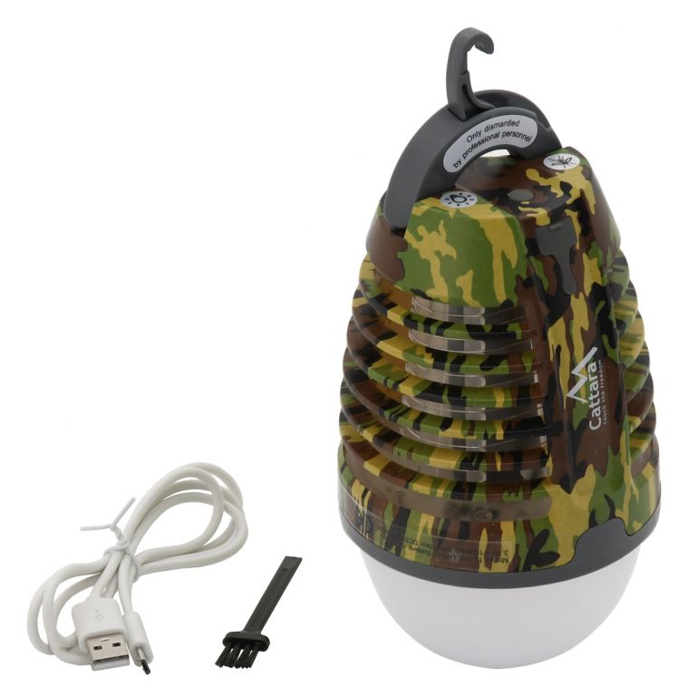 Cattara Pear Army Svítilna s elektronickým lapačem hmyzu 13179 Cattara