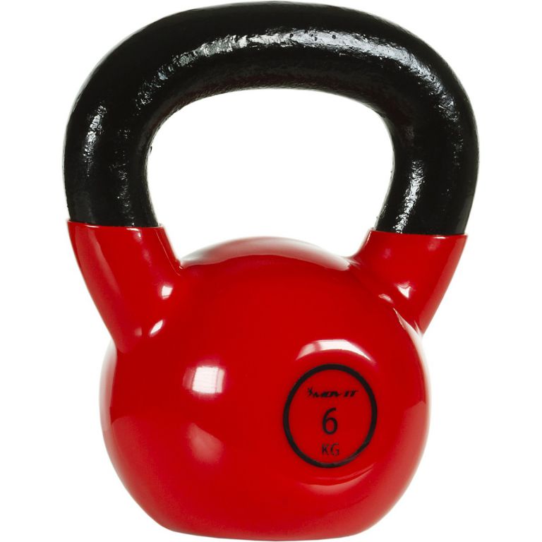 32899 MOVIT Kettlebell Činka 6 kg s vinylovým potahem MOVIT