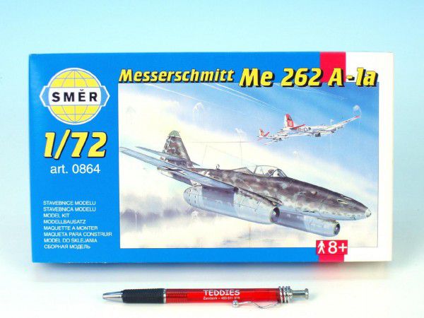 Messerschmitt Me 262A Model 1:72 1v krabici 25x14