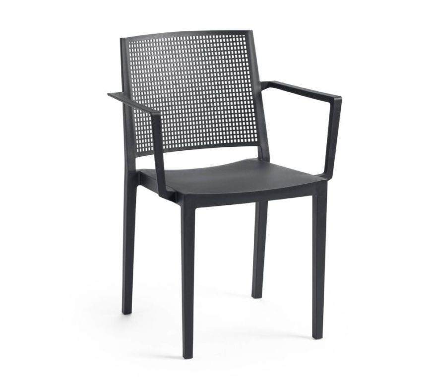 Křeslo GRID ARMCHAIR - antracit