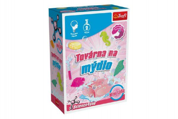 Science 4 you Továrna na mýdlo mini sada 2 pokusy v krabičce 11x16cm Teddies